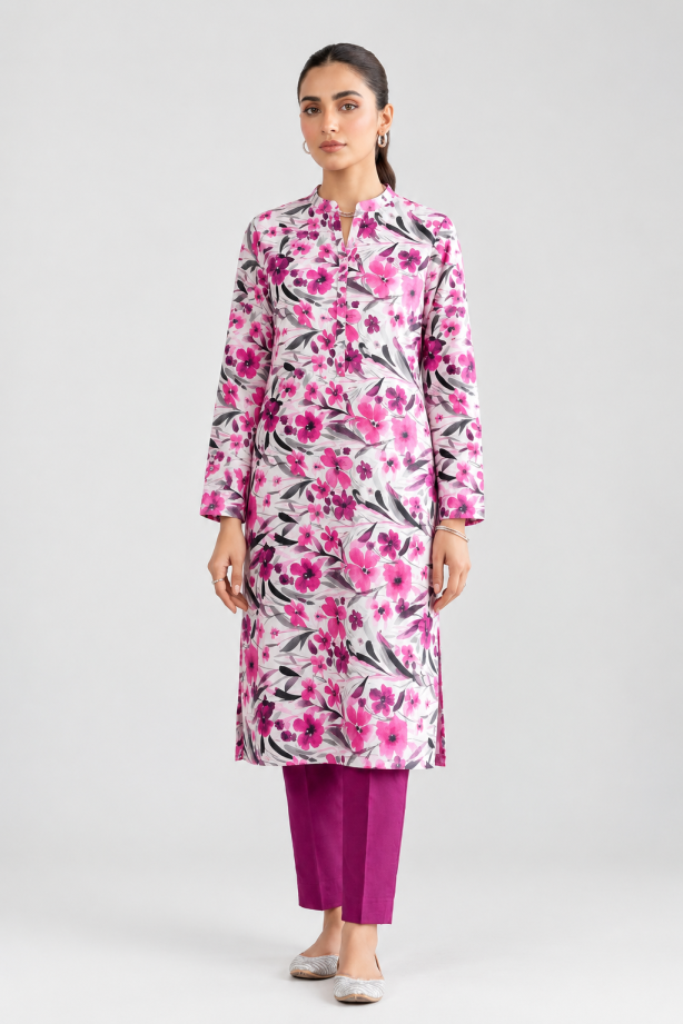 Iconic Brothers Printed Khaddar 2PC