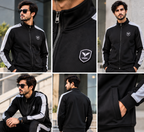 Eternity Men Premium Arm Panel Zipper Black