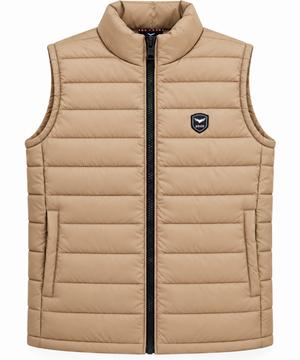 Eternity Men Premium Sleeveless Puffer Jacket Beige