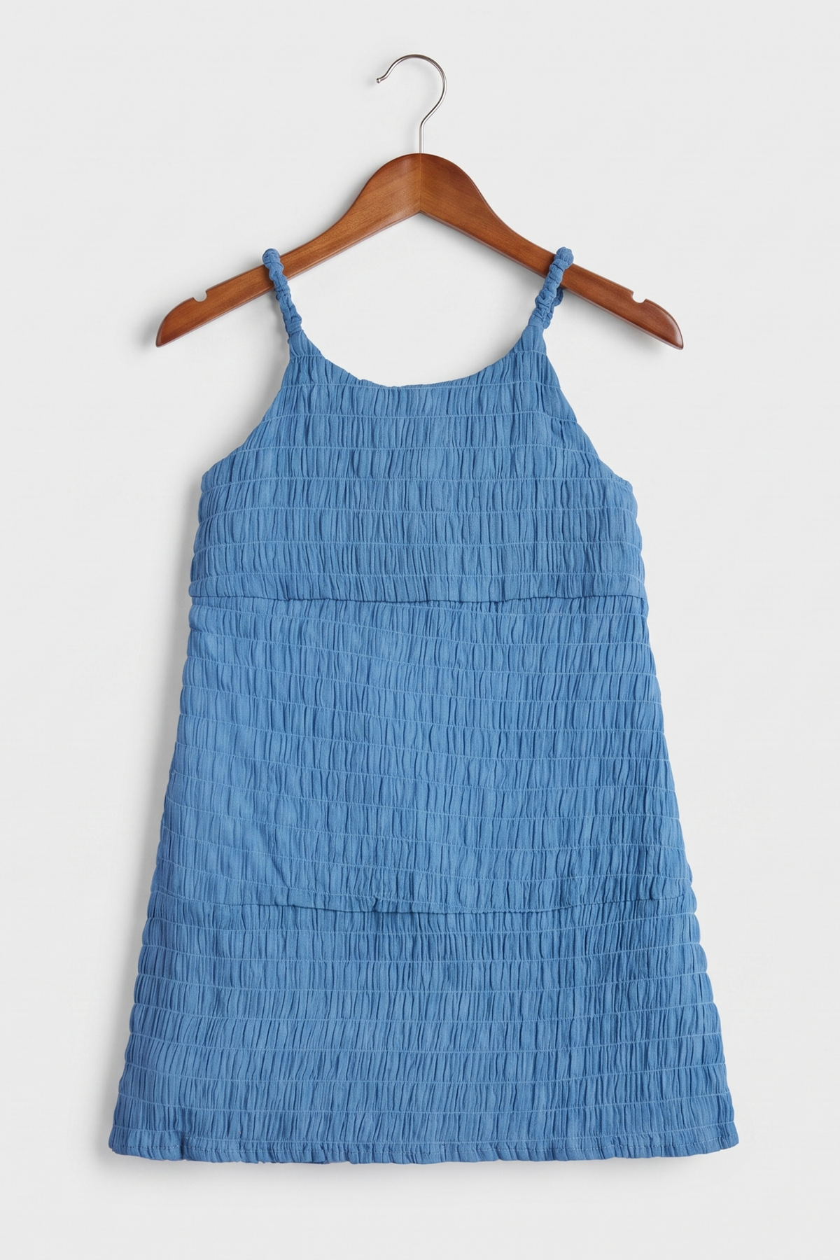 Blue Girls Cotton Top