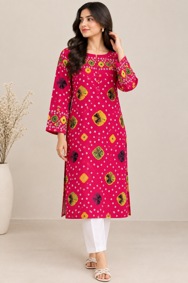 Iconic Brothers Printed Khaddar 2PC