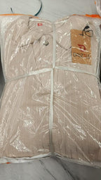 poplin button polo shirts - beige