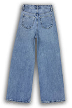 High Rise Wide Leg Jeans - Light Blue