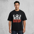 Men’s Oversized T-Shirt Black | Premium Cotton Relaxed Fit