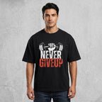 Men’s Oversized T-Shirt Black | Premium Cotton Relaxed Fit