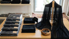 Black Premium Georgette Stoler