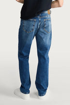 Tapered Comfort Stretch Jeans – Blue