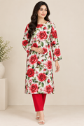 Iconic Brothers Printed Khaddar 2PC