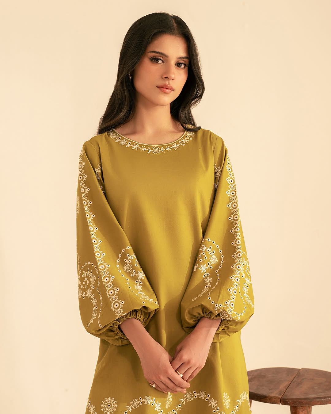 Apple Green Kurta Set TWE-008