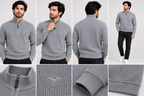 Eternity Men Premium Quarter Zipper Grey