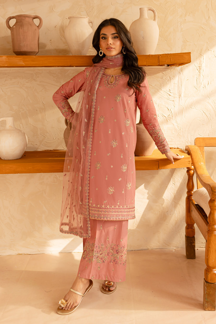 Helen 3Pc TWE-005 - Pink