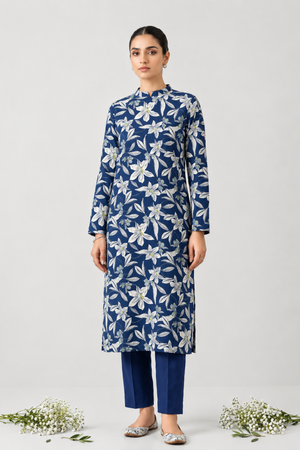 Iconic Brothers Printed Khaddar 2PC