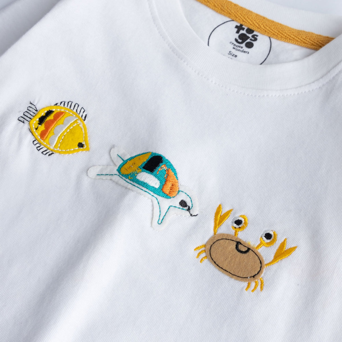 White Sea Animals T-Shirt