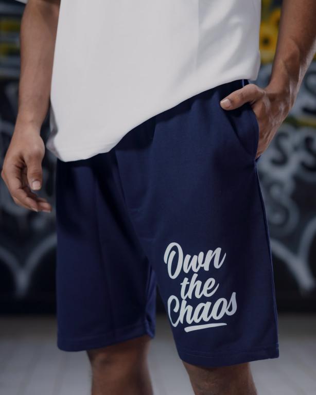 NAVY BLUE BASKETBALL SHORTS