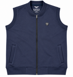 Eternity Men Premium Sleeveless Navy Blue Bomber