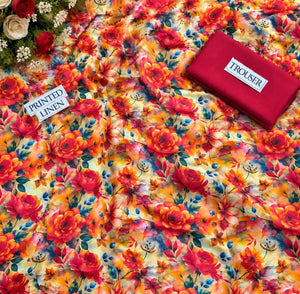 ICONIC BROTHERS — LINEN PRINTED 2PC