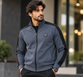 Eternity Men Premium Arm Panel Zipper Charcoal