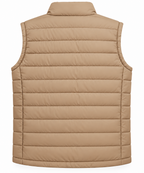 Eternity Men Premium Sleeveless Puffer Jacket Beige