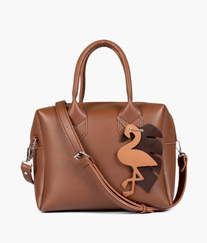 Horse Brown Mini Bowling Bag