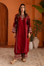 Ashnah 2Pc - Maroon