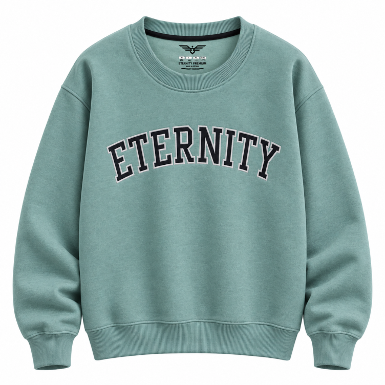 Eternity Men Premium Fleece Sweatshirt (Sage Green)