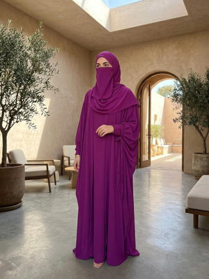 The Royal 4-Piece Zoom Abaya Set
