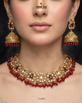 Ethereal Gemstone Beads Necklace Set