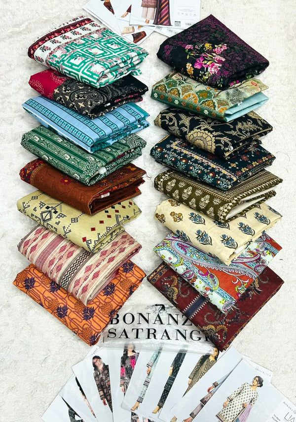 Bonanza Satrangi Printed Khaddar 3PC Winter Collection 2026-27