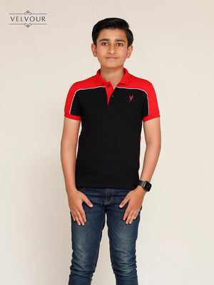 Boys Polo Shirt by Velvour Art# VP03-C