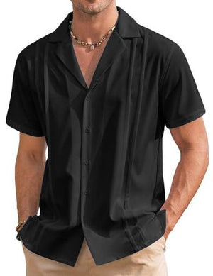 Cube collar shirt Black Lining