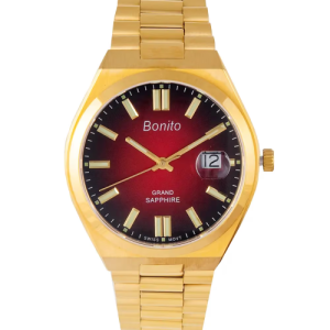 Bonito K-51302J Gold Watch