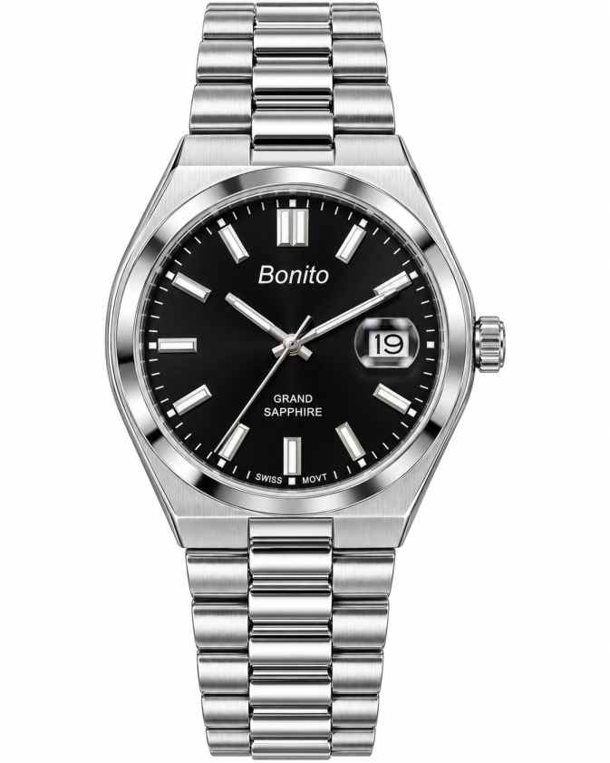 Bonito K-51301K Silver Watch