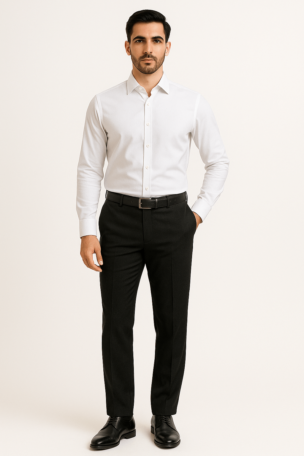 White Formal Shirt - Executive SeriesshirtGarderobe Clothing