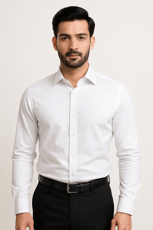 White Formal Shirt - Executive Series