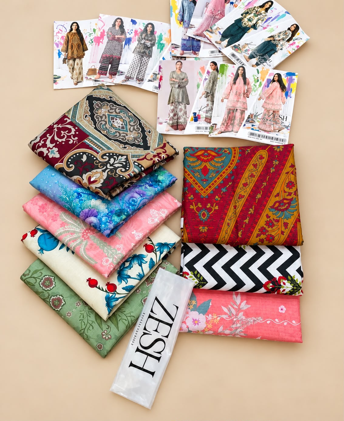 Zeesh Premium Printed Khaddar 2PC Winter Collection 2026-27