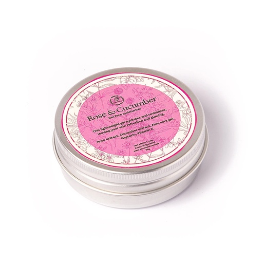Rose and Cucumber Gel Shot 75g Tin