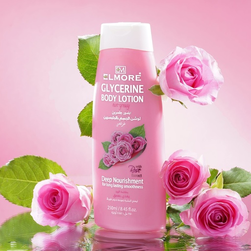Elmore Rose Glycerine Body Lotion