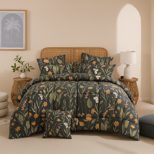 Black Forest-6pcs Premium Comforter Set