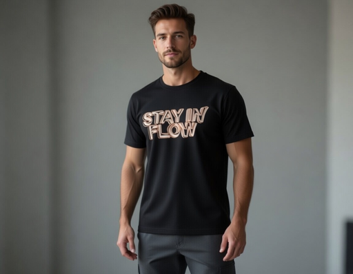 BF787265 Men Active wear Print T-Shirt