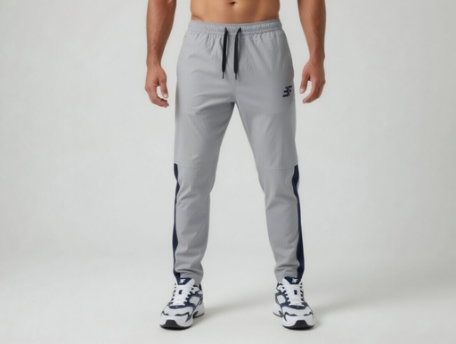 BF787217 Men Active Wear Trouser (Grey)