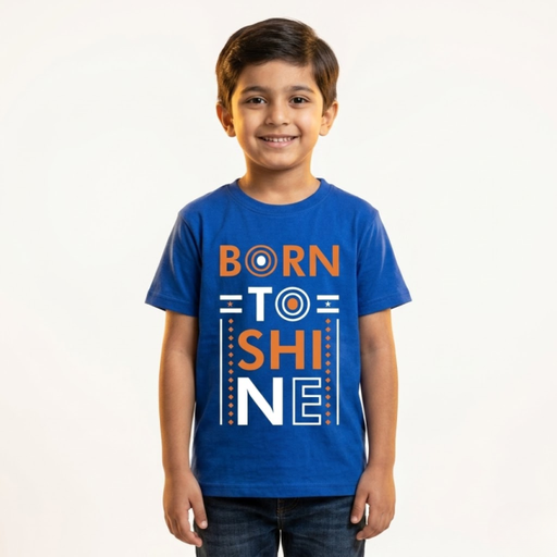 Royal Blue Born to Shine T-Shirt