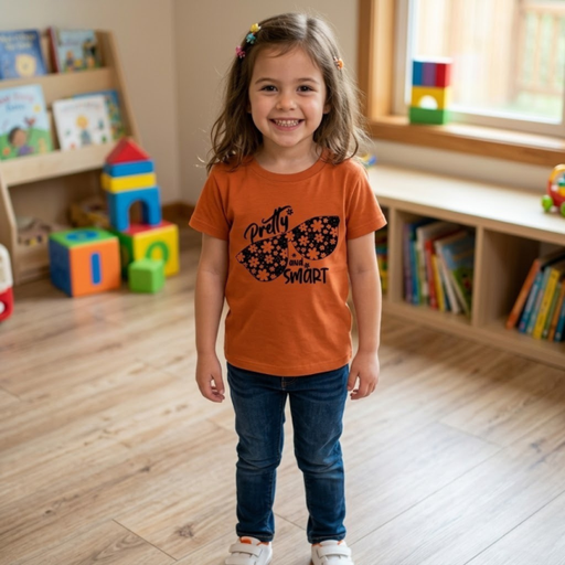 Preety Smart Orange T-Shirt