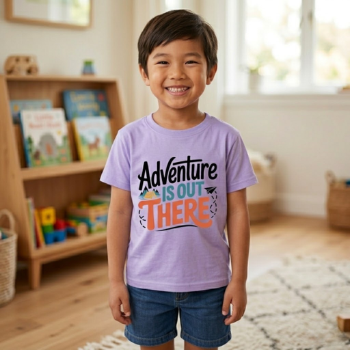 Adventure Kids T-Shirt Lite Purple