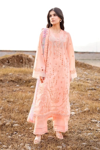 3PC Embroidered Unstitched Lawn Suit | KCE-3789