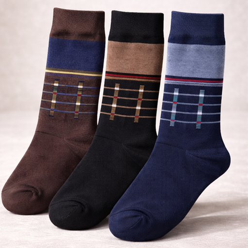 Eternity Men Heritage Stripe Socks (Pack of 3)